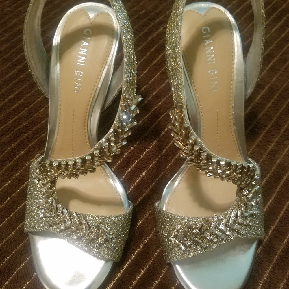 Formal Dress Sandals (NWOT) - Picture 3 of 6